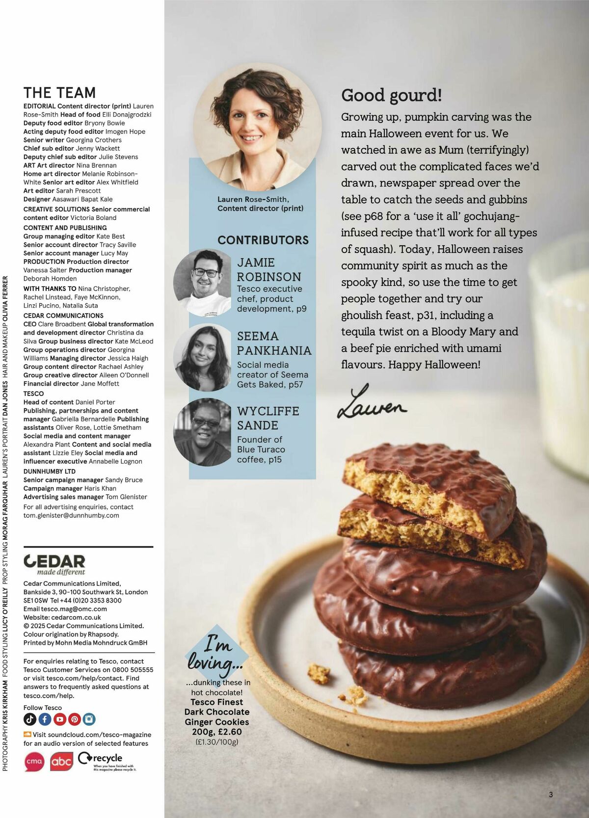 TESCO Magazine October Offers from 1 October