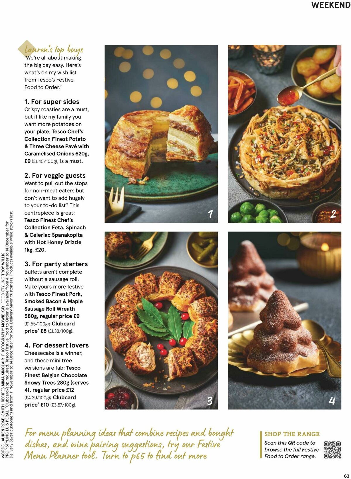 TESCO Magazine October Offers from 1 October