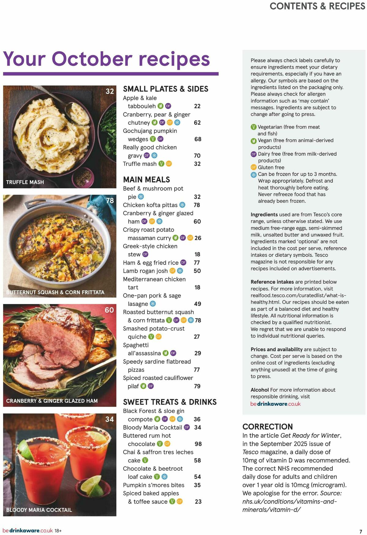 TESCO Magazine October Offers from 1 October