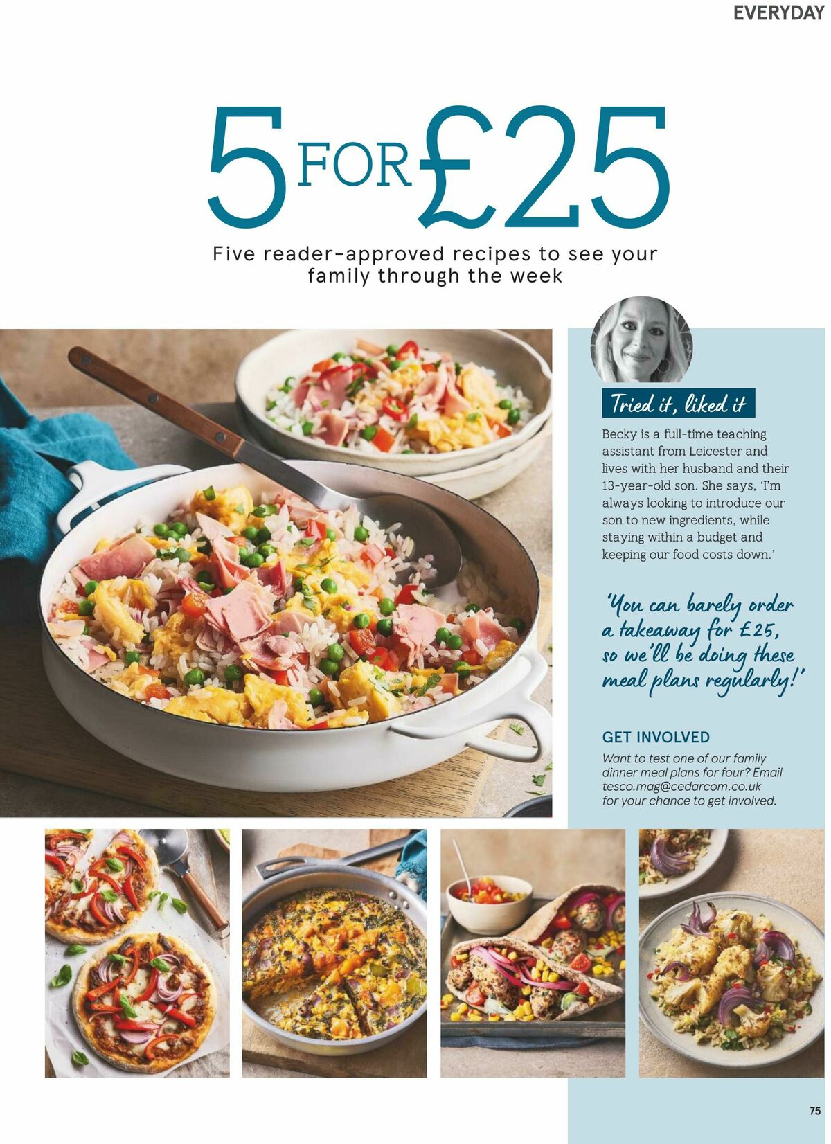 TESCO Magazine October Offers from 1 October