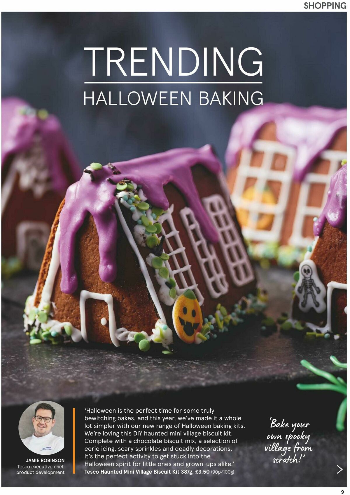 TESCO Magazine October Offers from 1 October