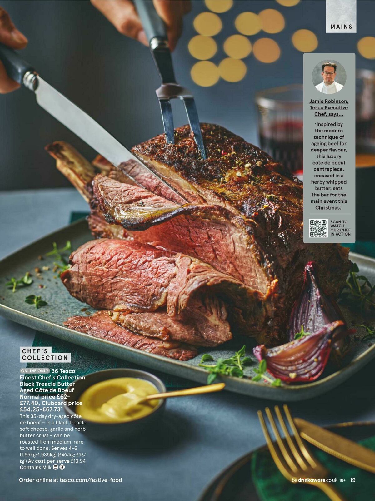 TESCO Festive Food to Order Offers from 5 October