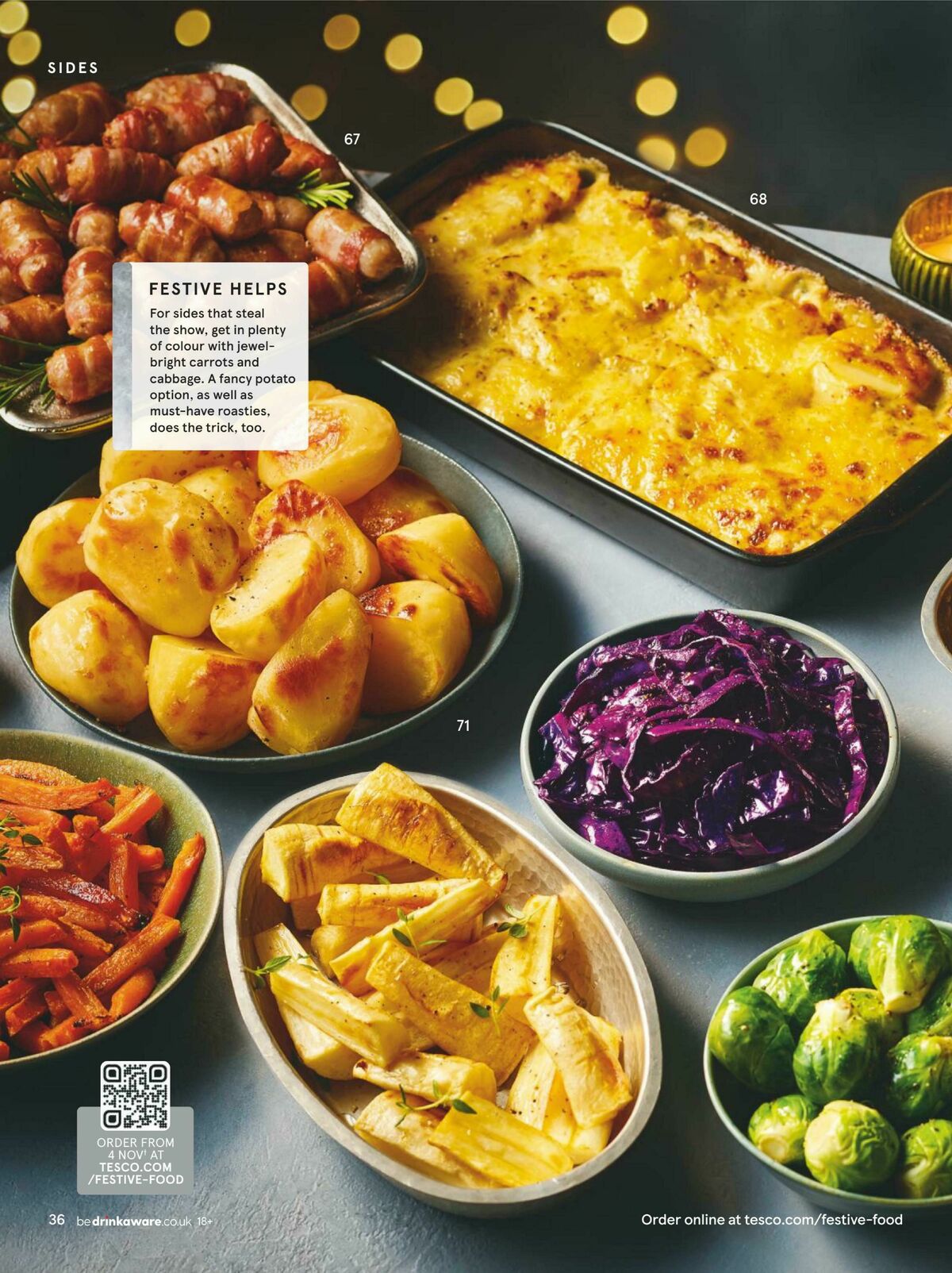 TESCO Festive Food to Order Offers from 5 October