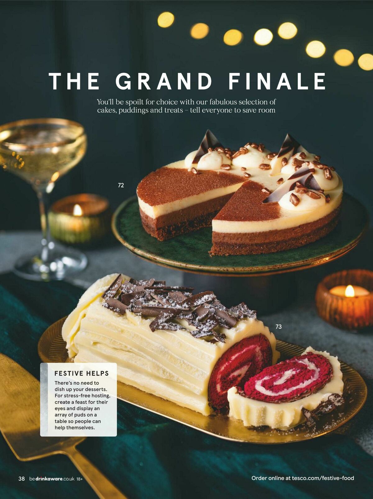 TESCO Festive Food to Order Offers from 5 October