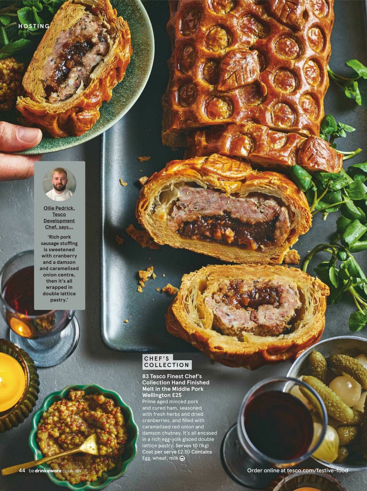 TESCO Festive Food to Order Offers from 5 October