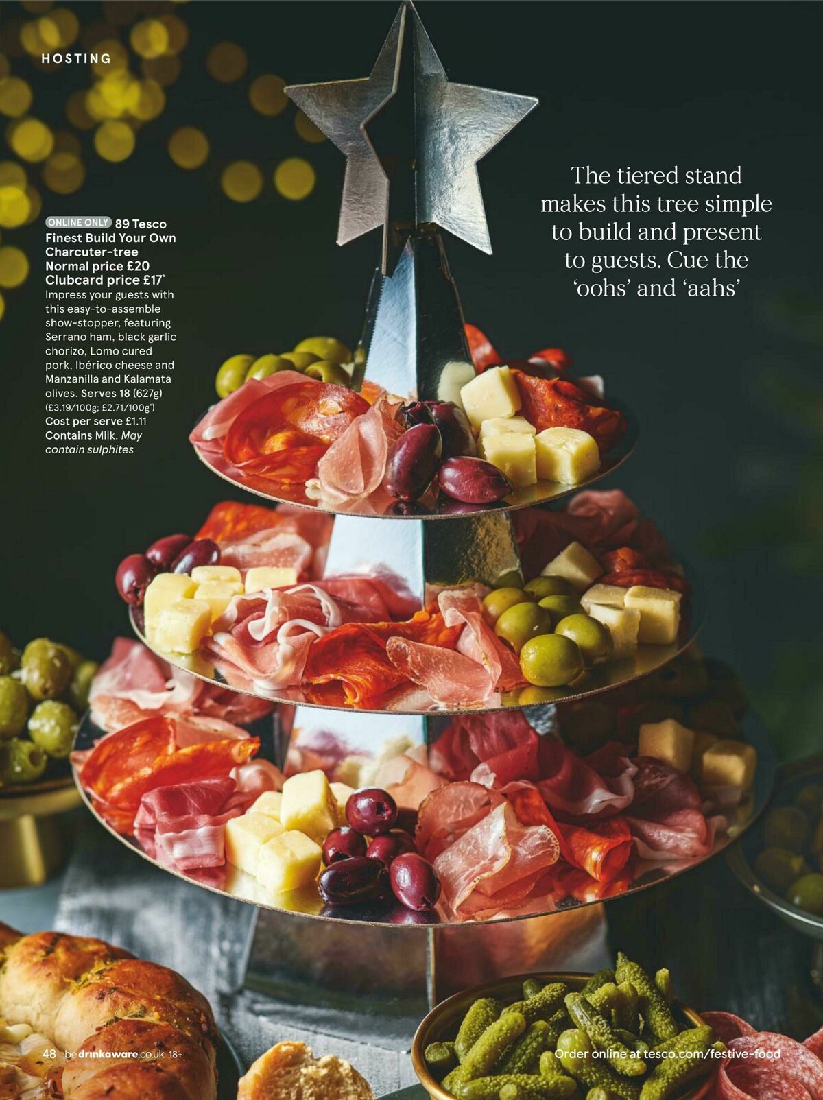 TESCO Festive Food to Order Offers from 5 October