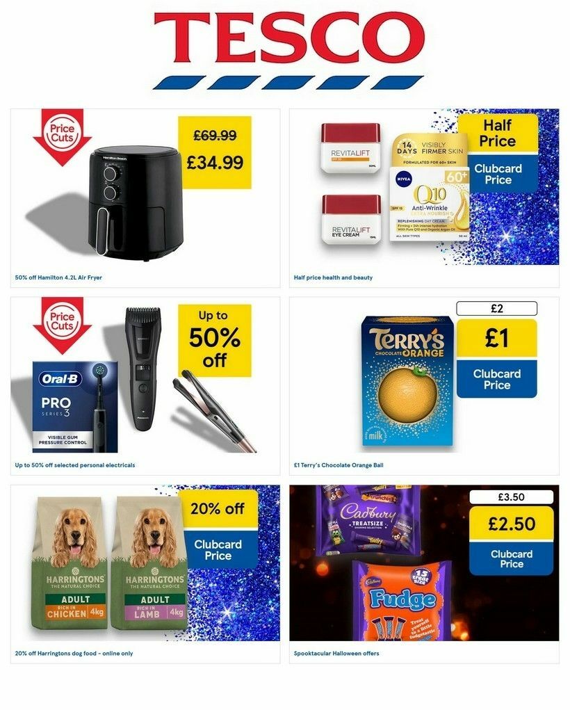 TESCO Offers from 9 October