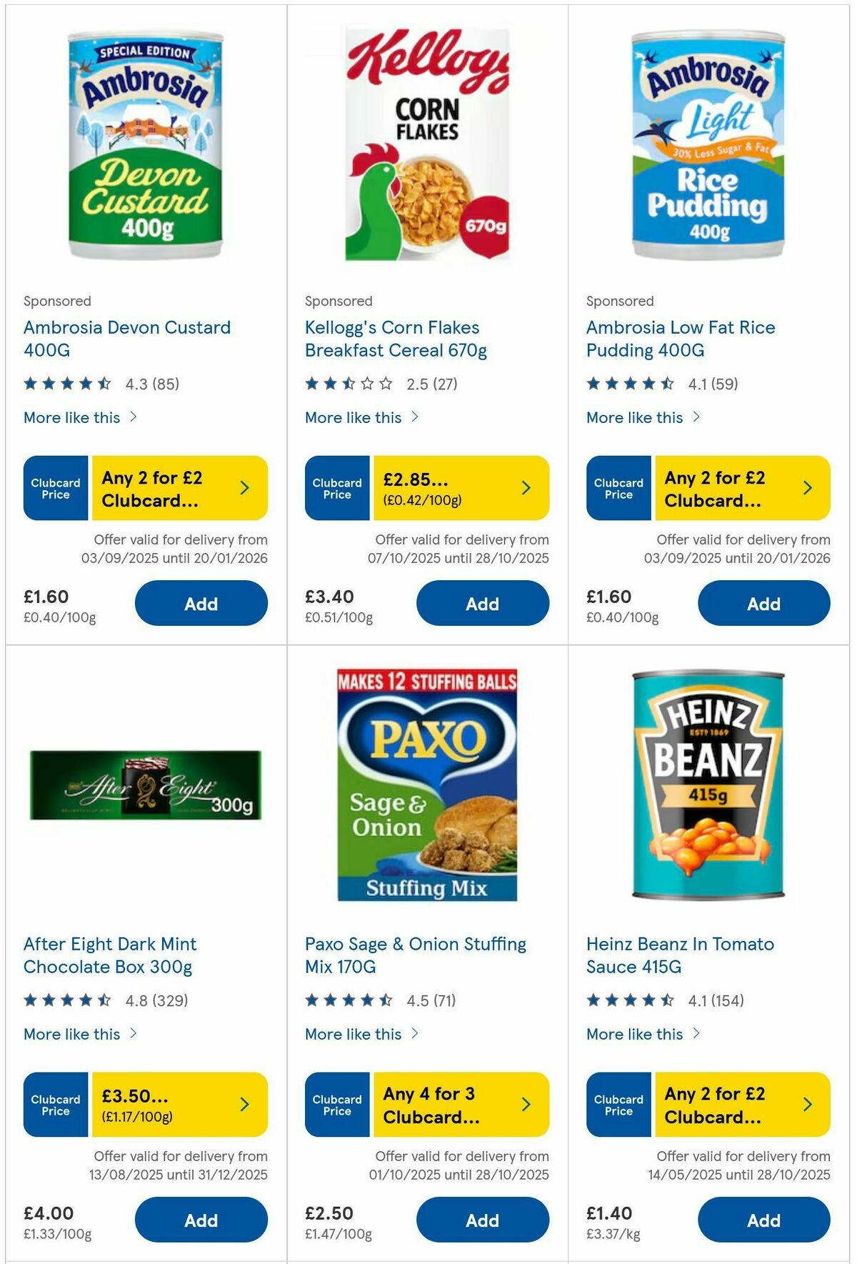 TESCO Offers from 23 October