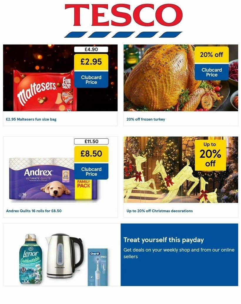 TESCO Offers from 30 October