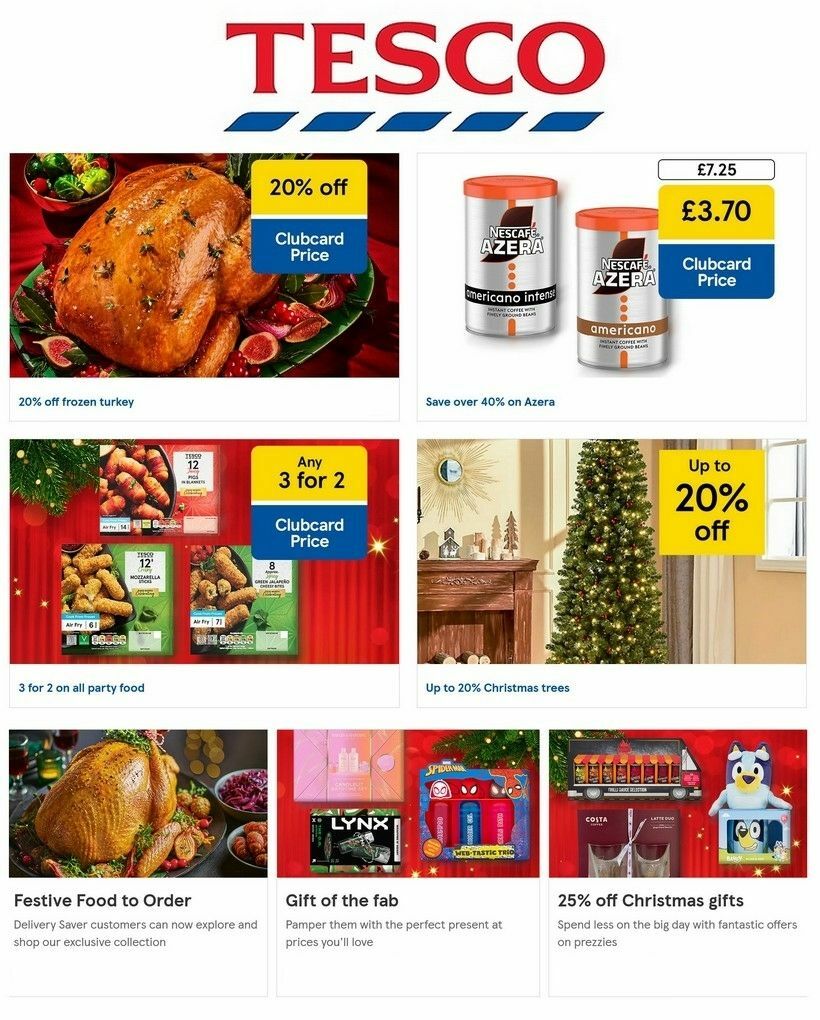 TESCO Offers from 6 November
