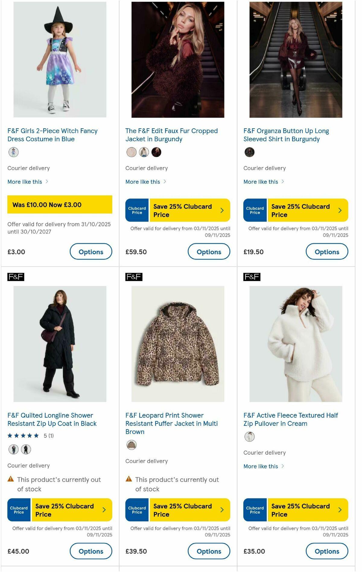 TESCO Offers from 6 November