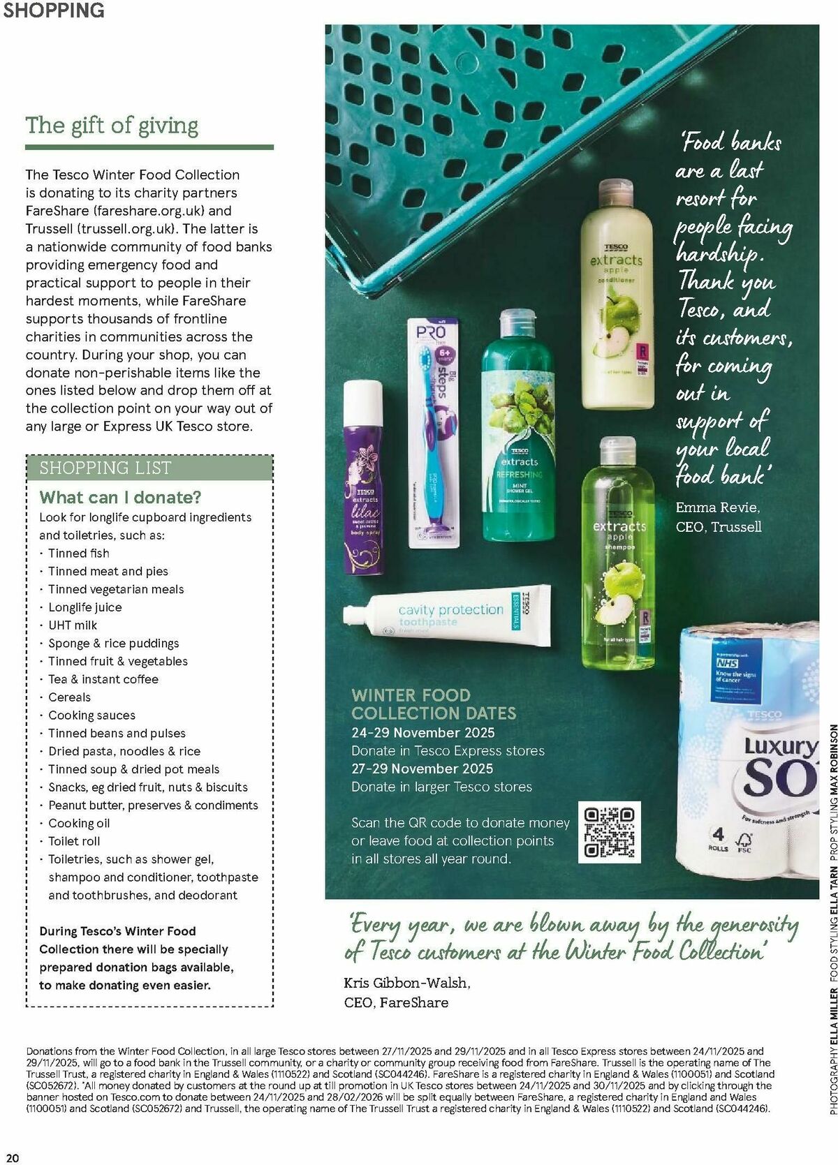 TESCO Magazine November Offers from 10 November