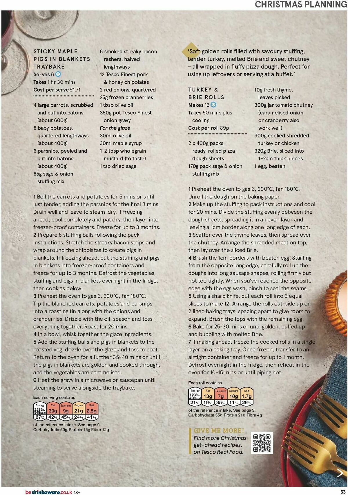 TESCO Magazine November Offers from 10 November