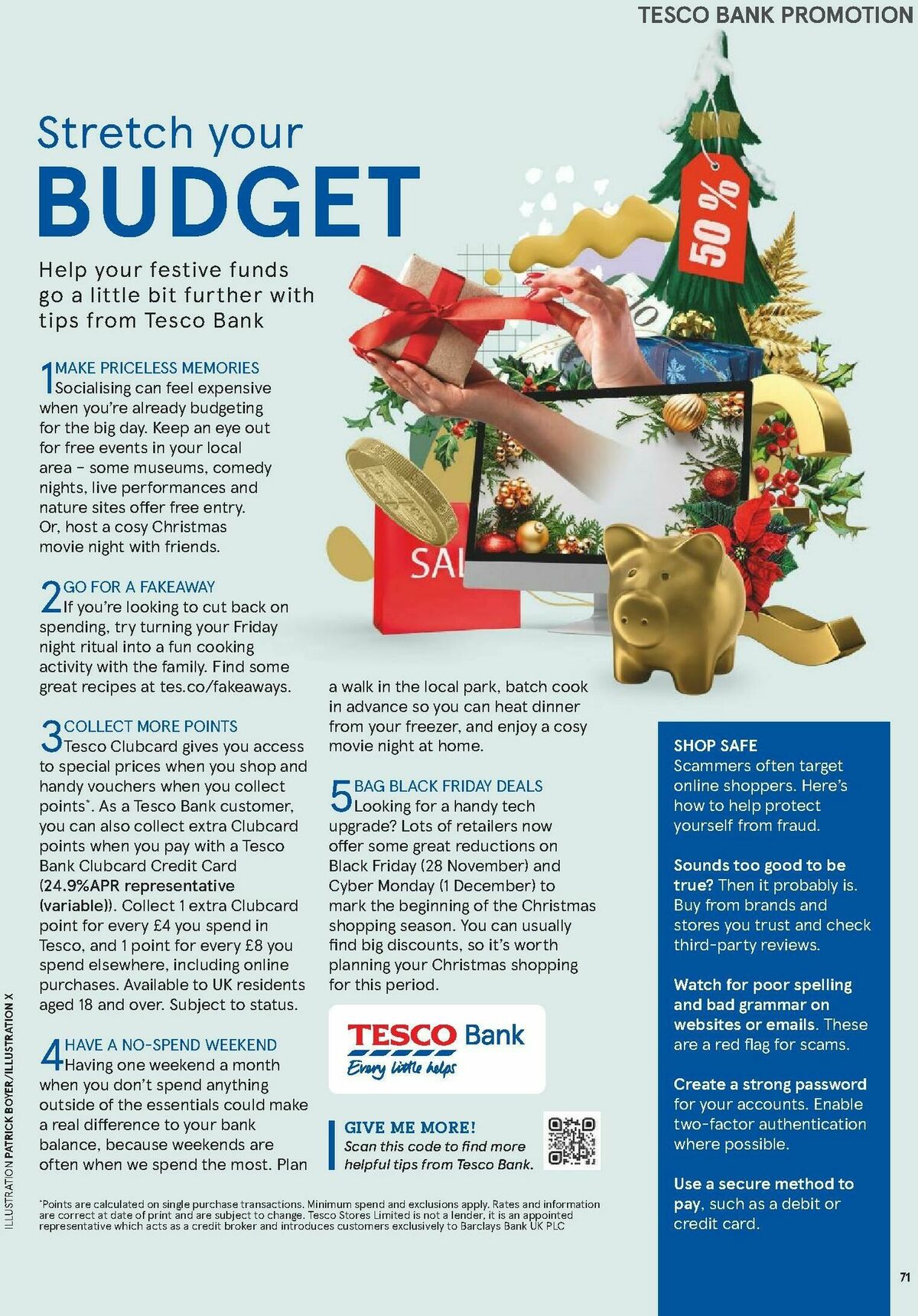 TESCO Magazine November Offers from 10 November
