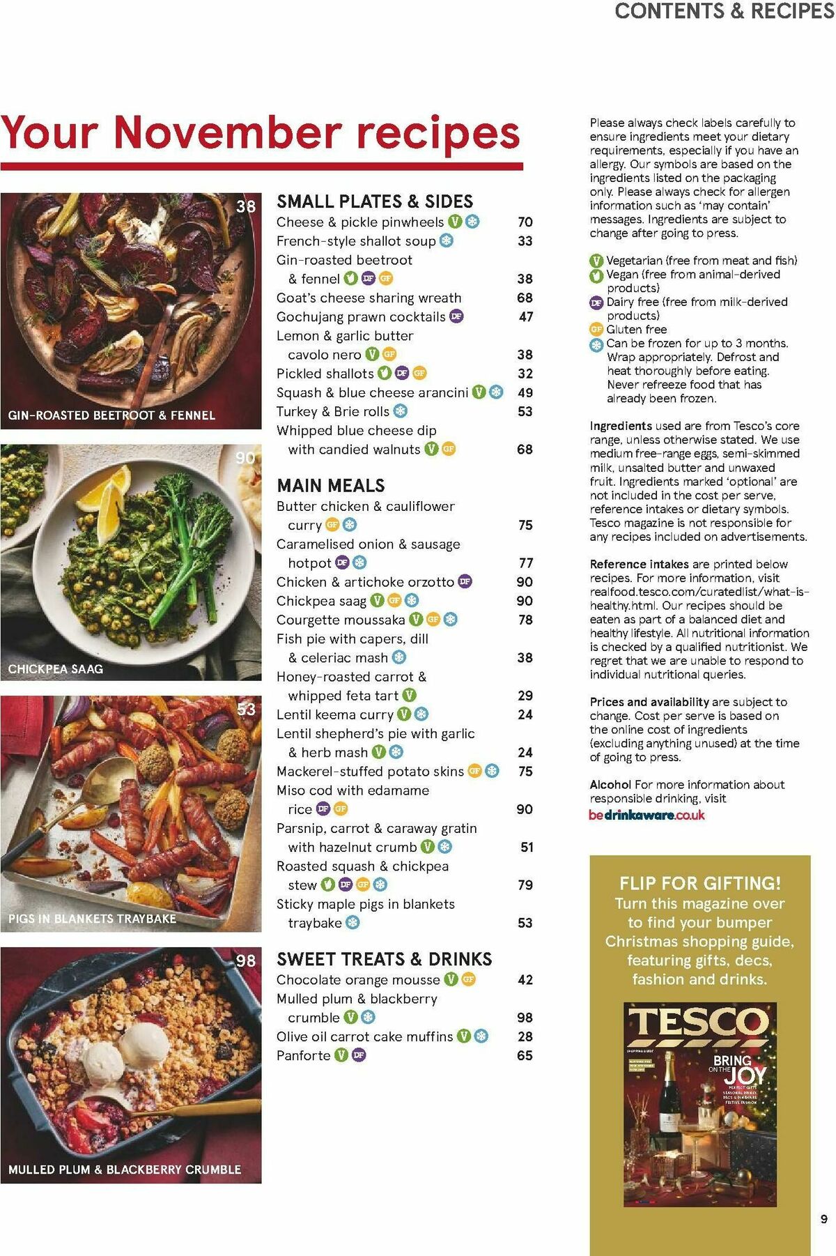 TESCO Magazine November Offers from 10 November