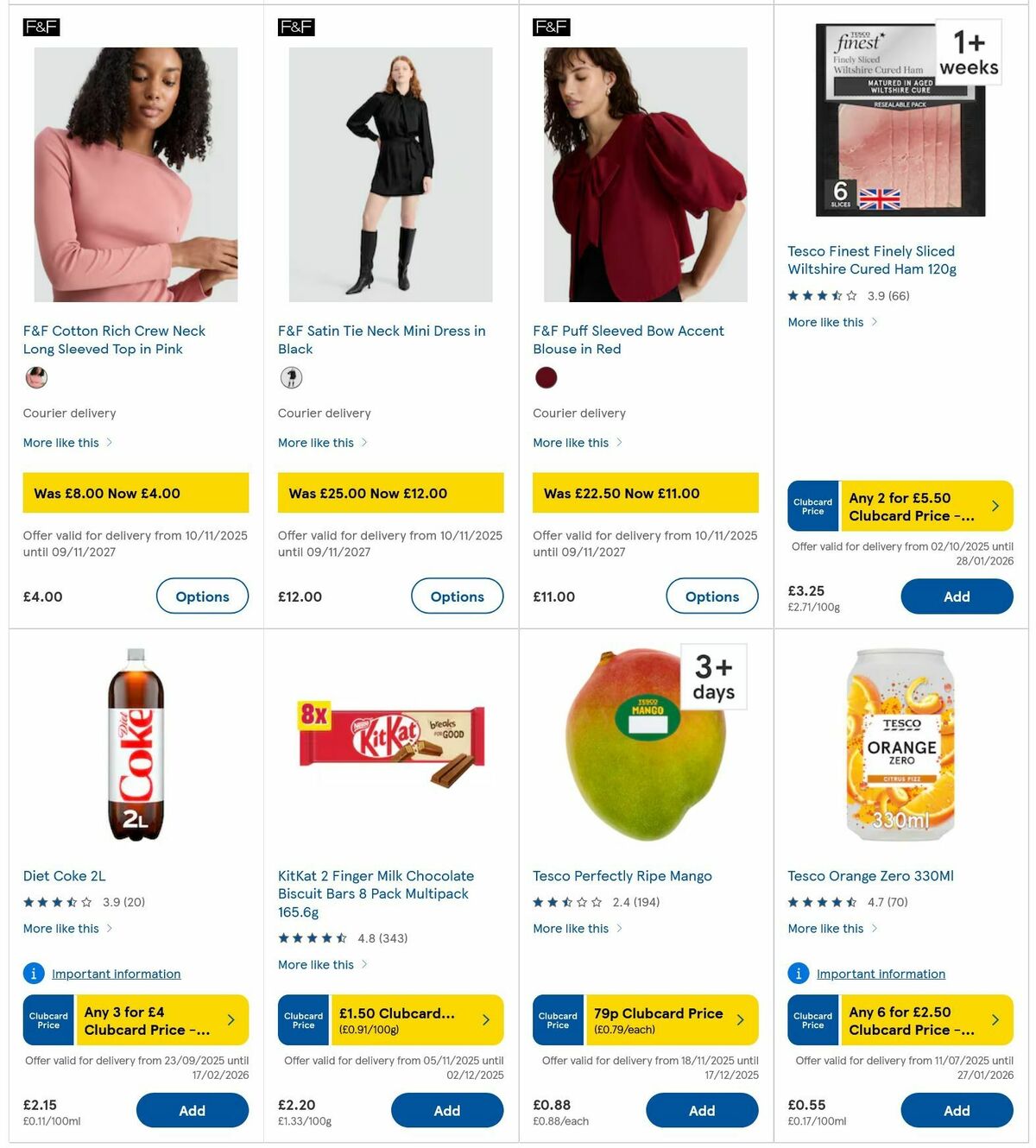 TESCO Offers from 19 November
