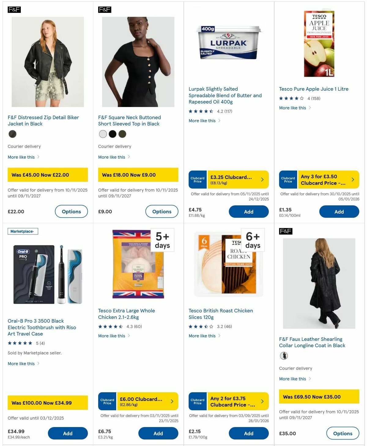 TESCO Offers from 19 November