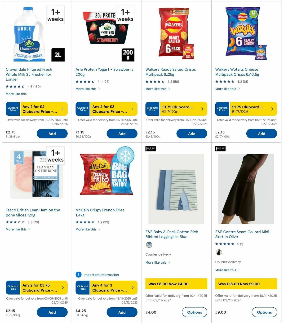 TESCO Offers from 19 November