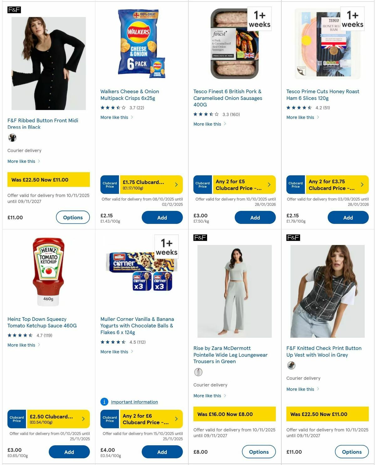 TESCO Offers from 19 November