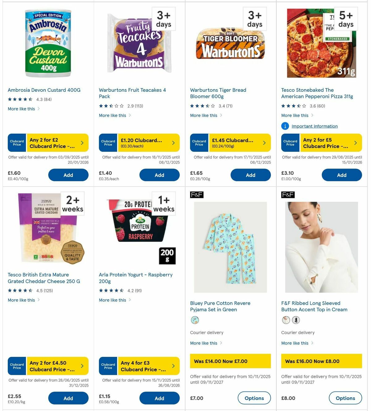 TESCO Offers from 19 November