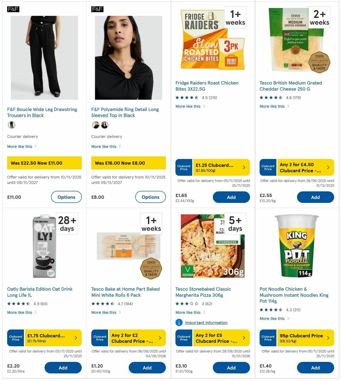 TESCO Offers from 19 November