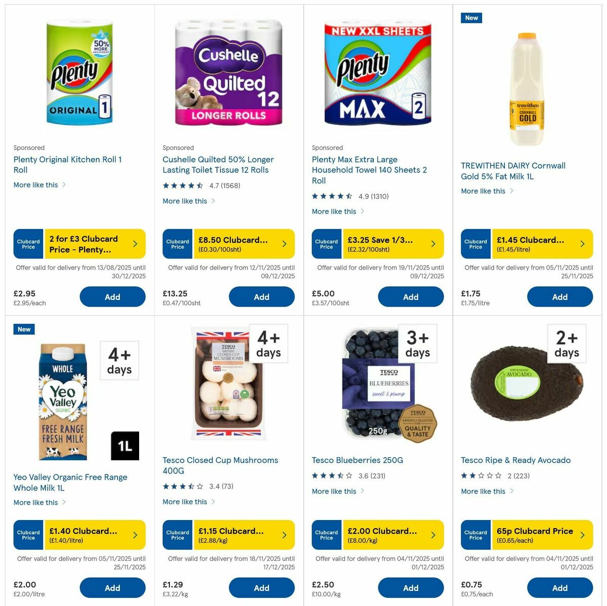 TESCO Offers from 19 November