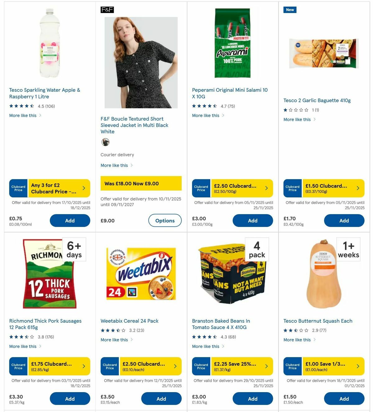 TESCO Offers from 19 November