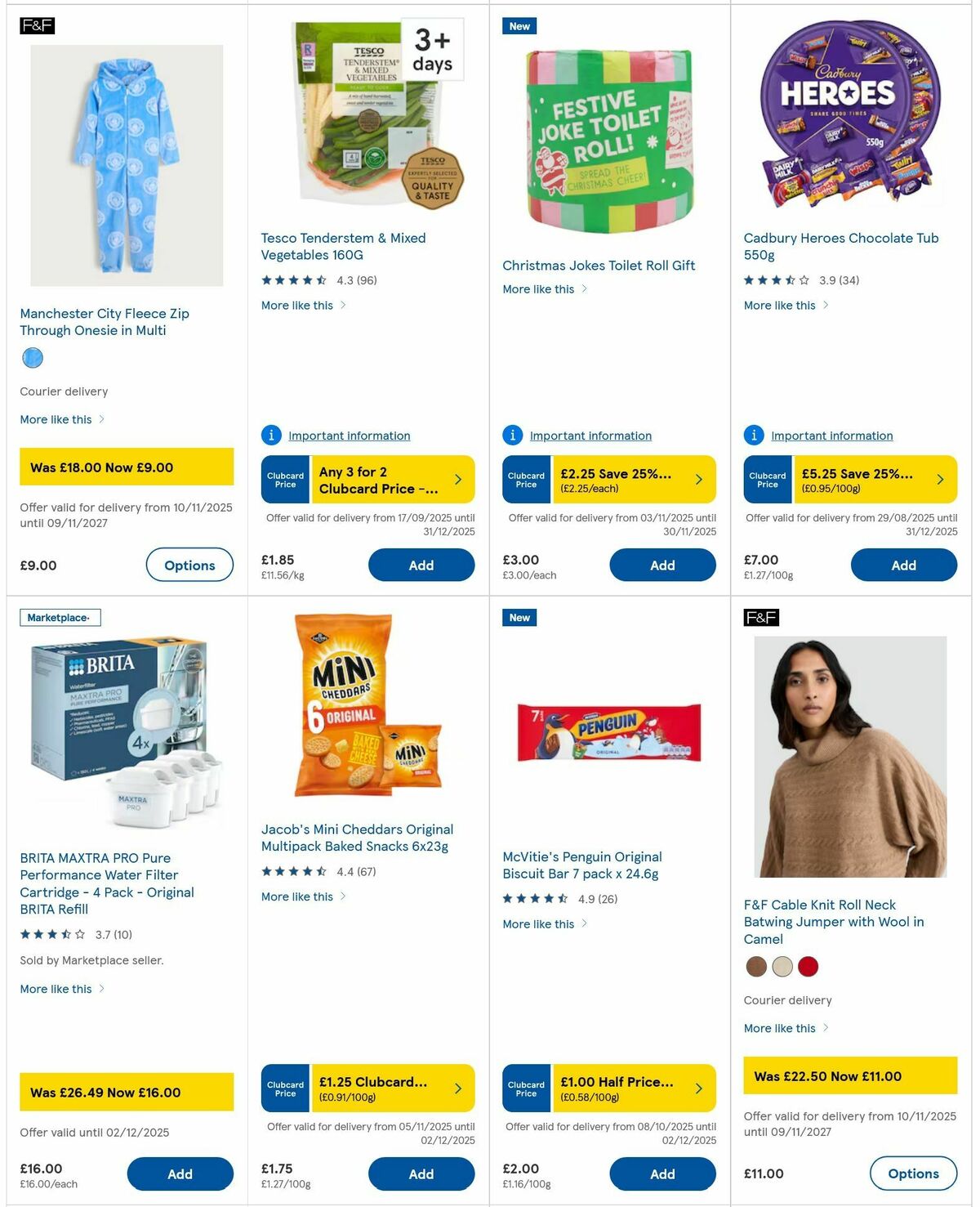 TESCO Offers from 19 November