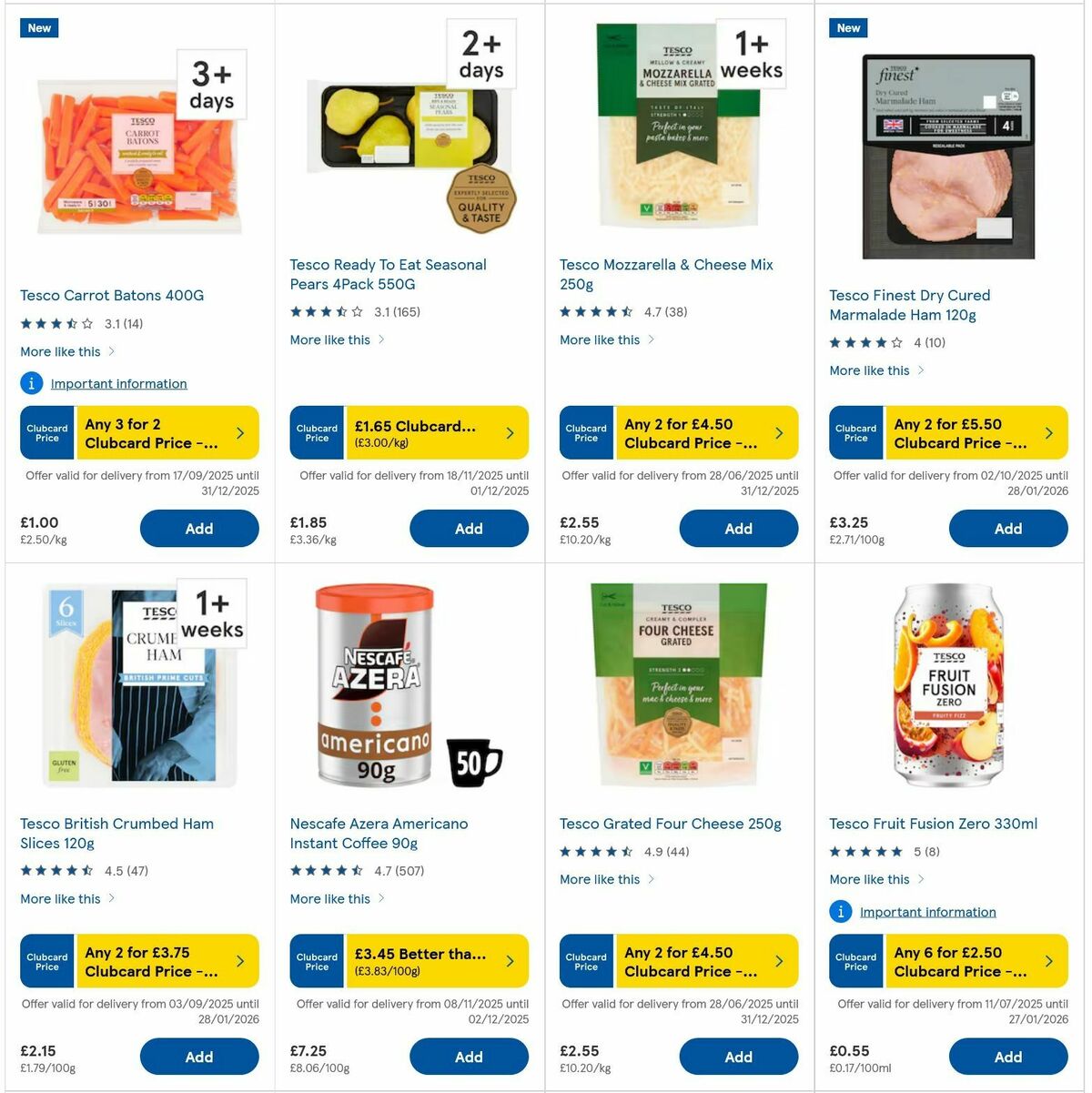 TESCO Offers from 19 November