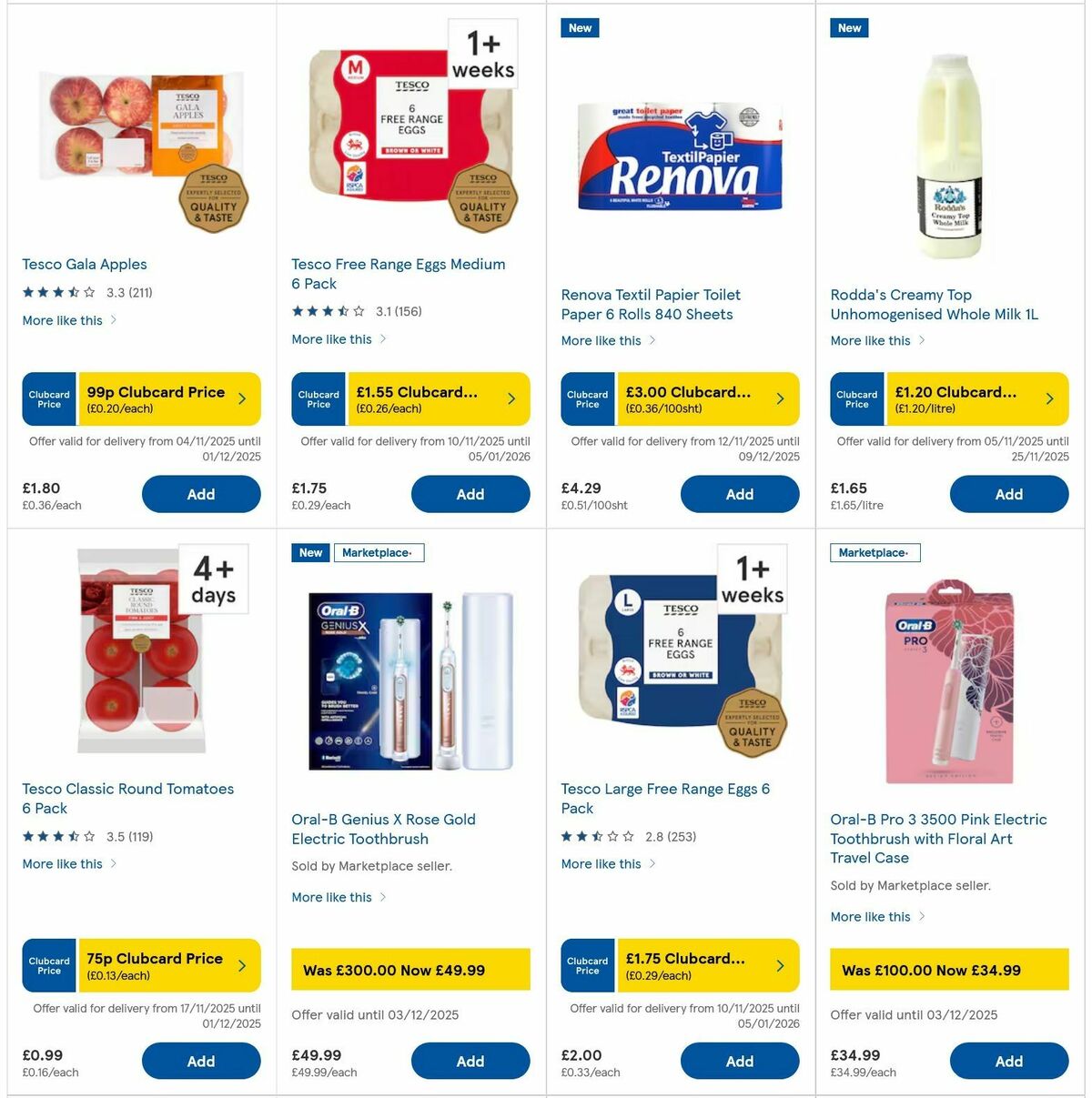 TESCO Offers from 19 November