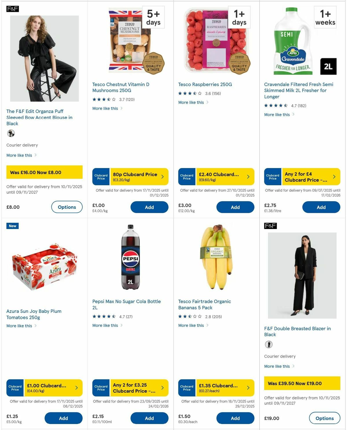 TESCO Offers from 19 November