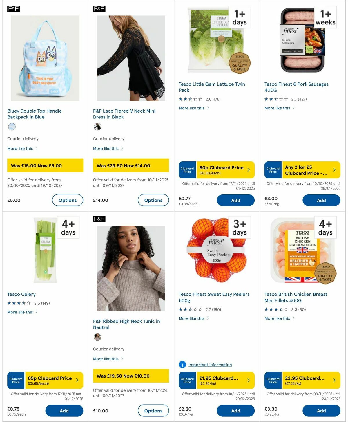 TESCO Offers from 19 November