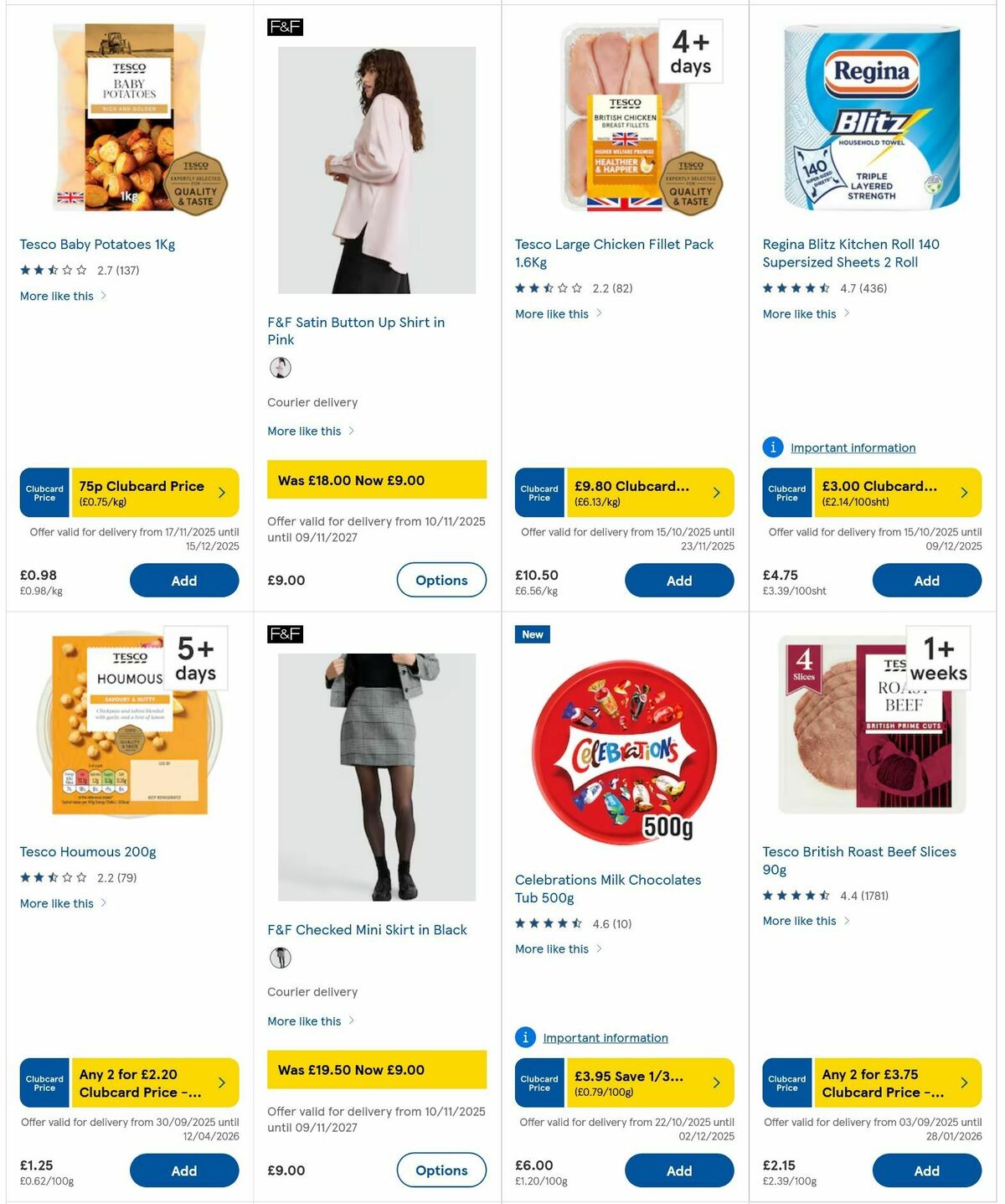 TESCO Offers from 19 November