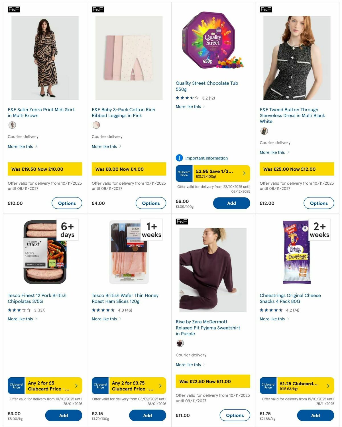 TESCO Offers from 19 November