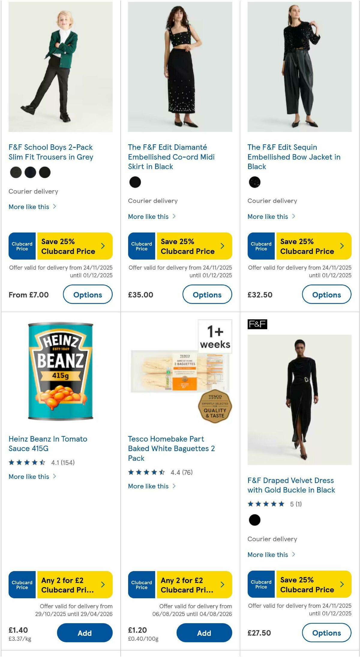 TESCO Offers from 27 November