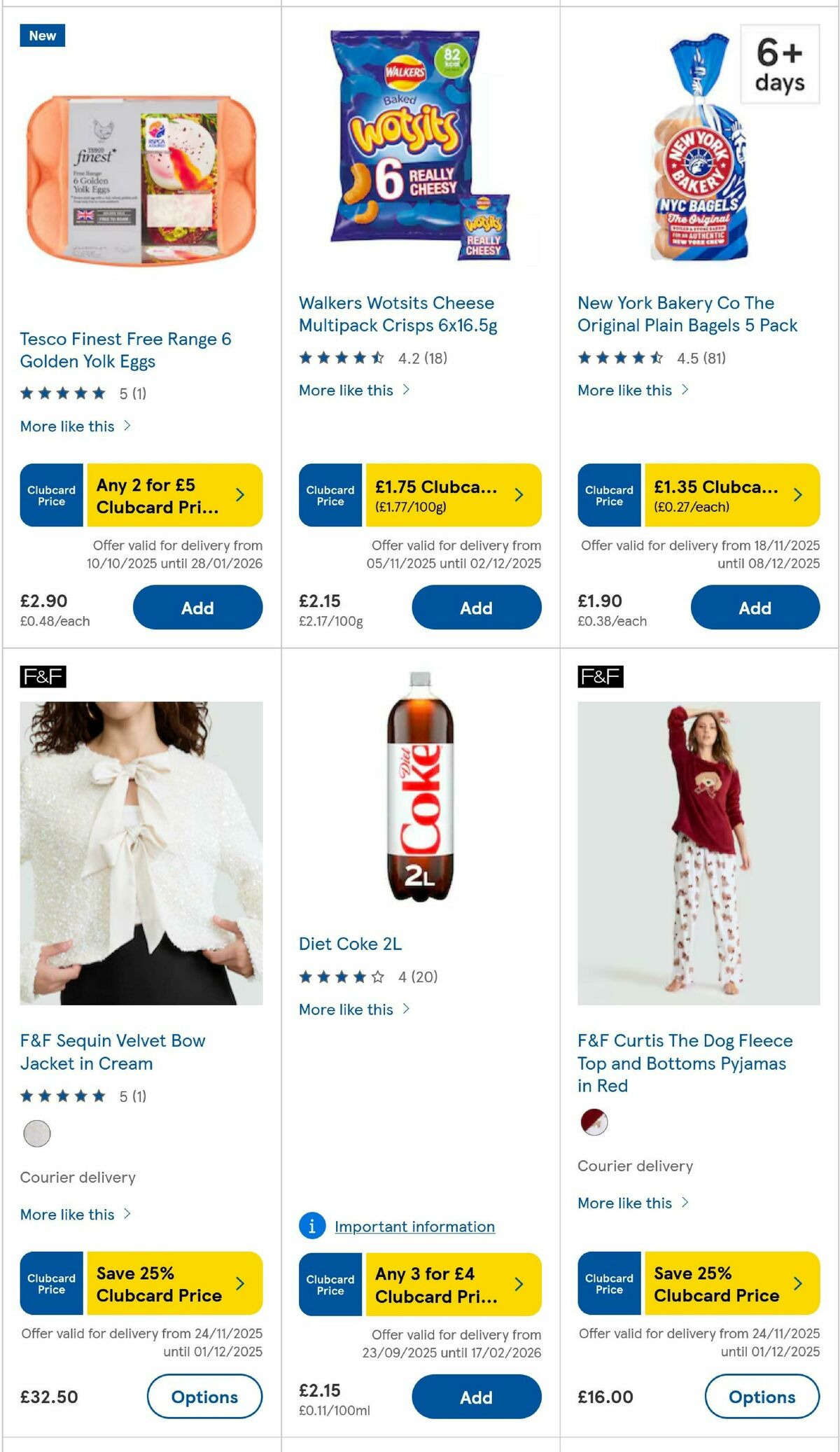 TESCO Offers from 27 November