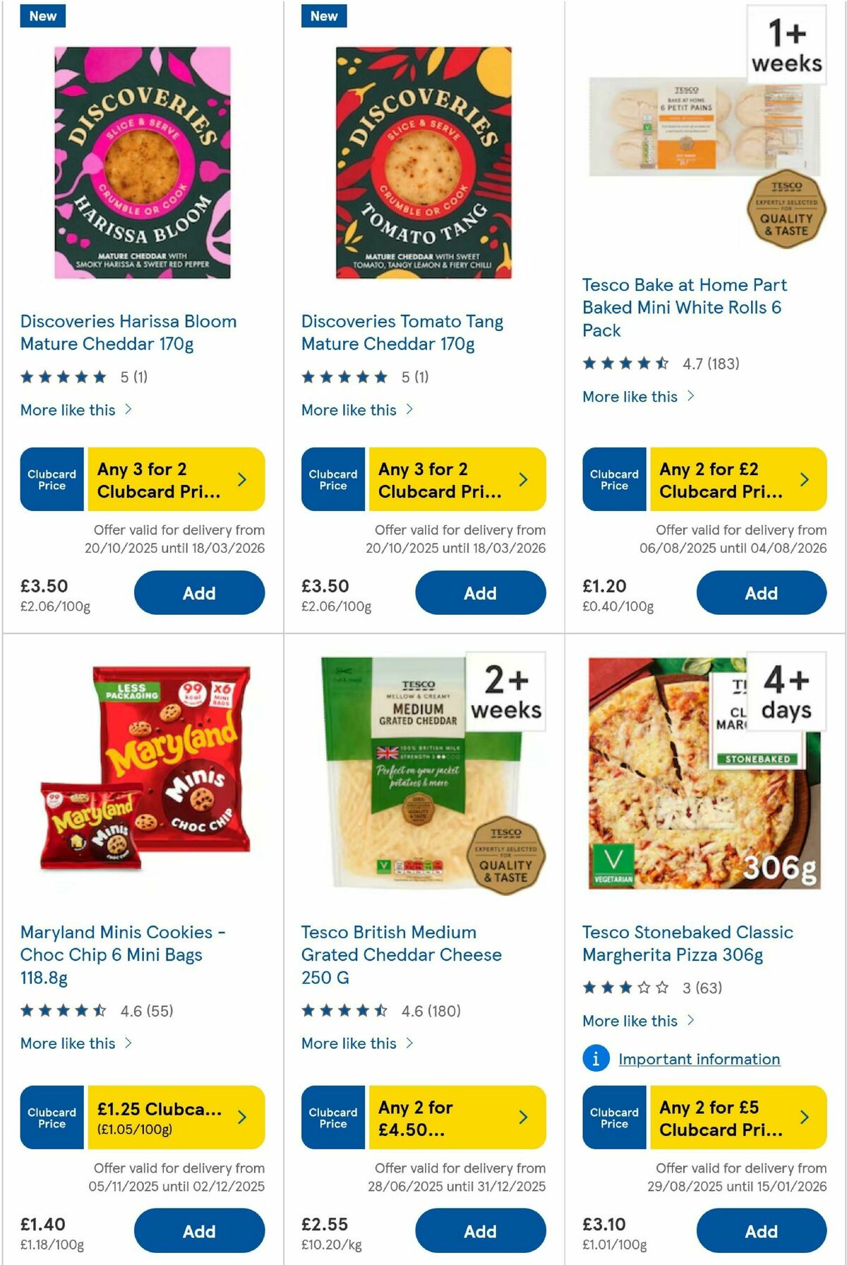 TESCO Offers from 27 November