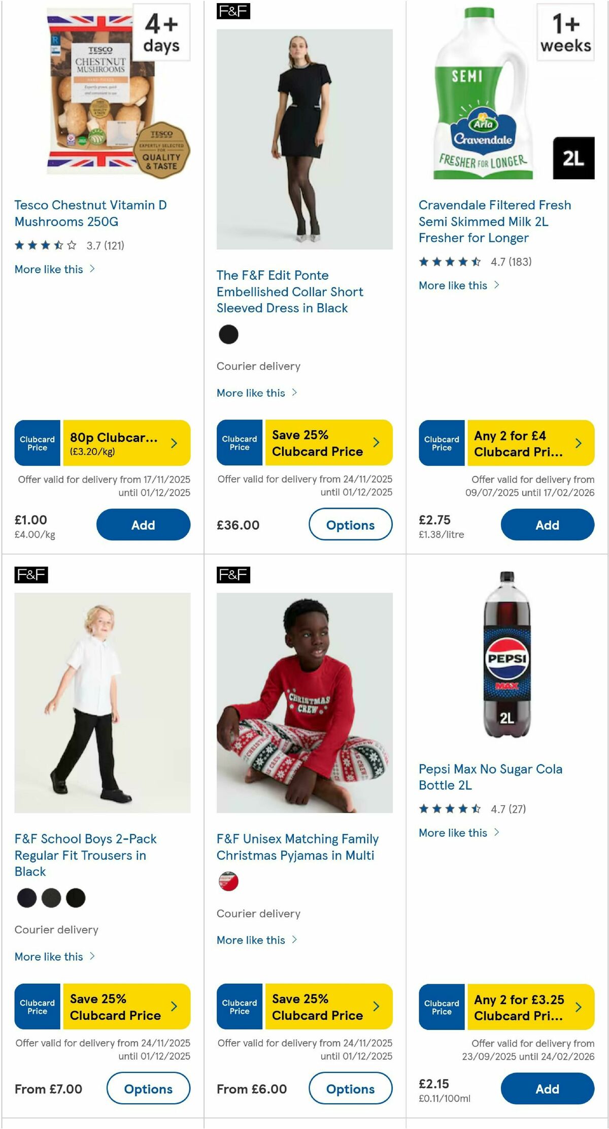 TESCO Offers from 27 November