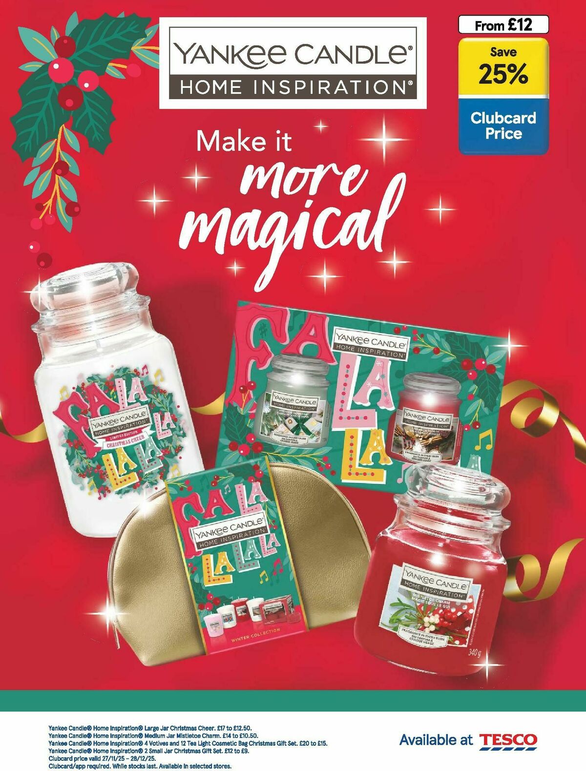 TESCO Magazine December Offers from 1 December