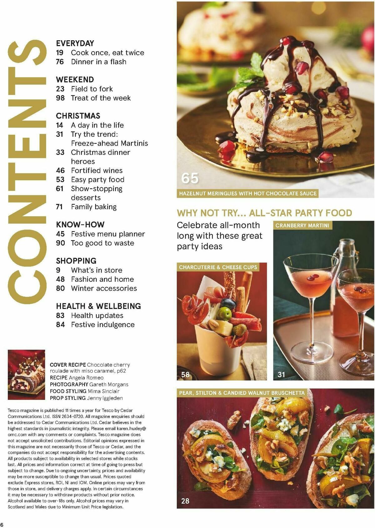 TESCO Magazine December Offers from 1 December