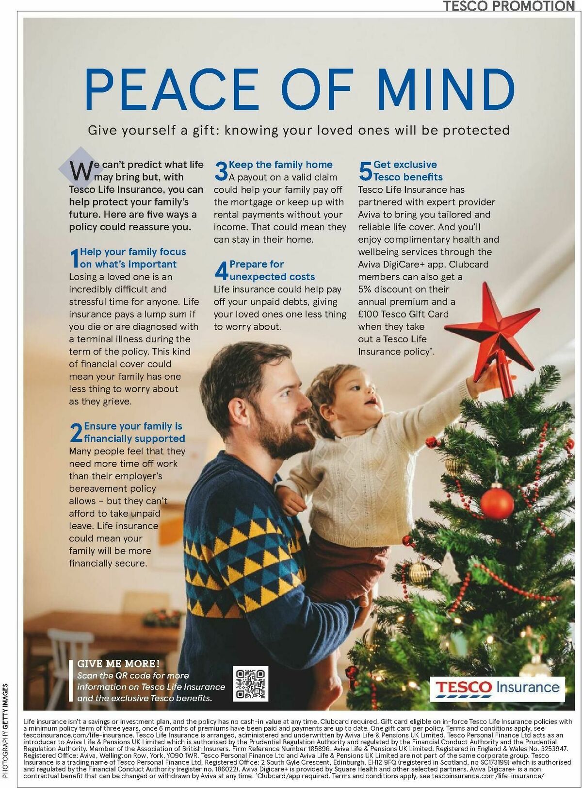 TESCO Magazine December Offers from 1 December