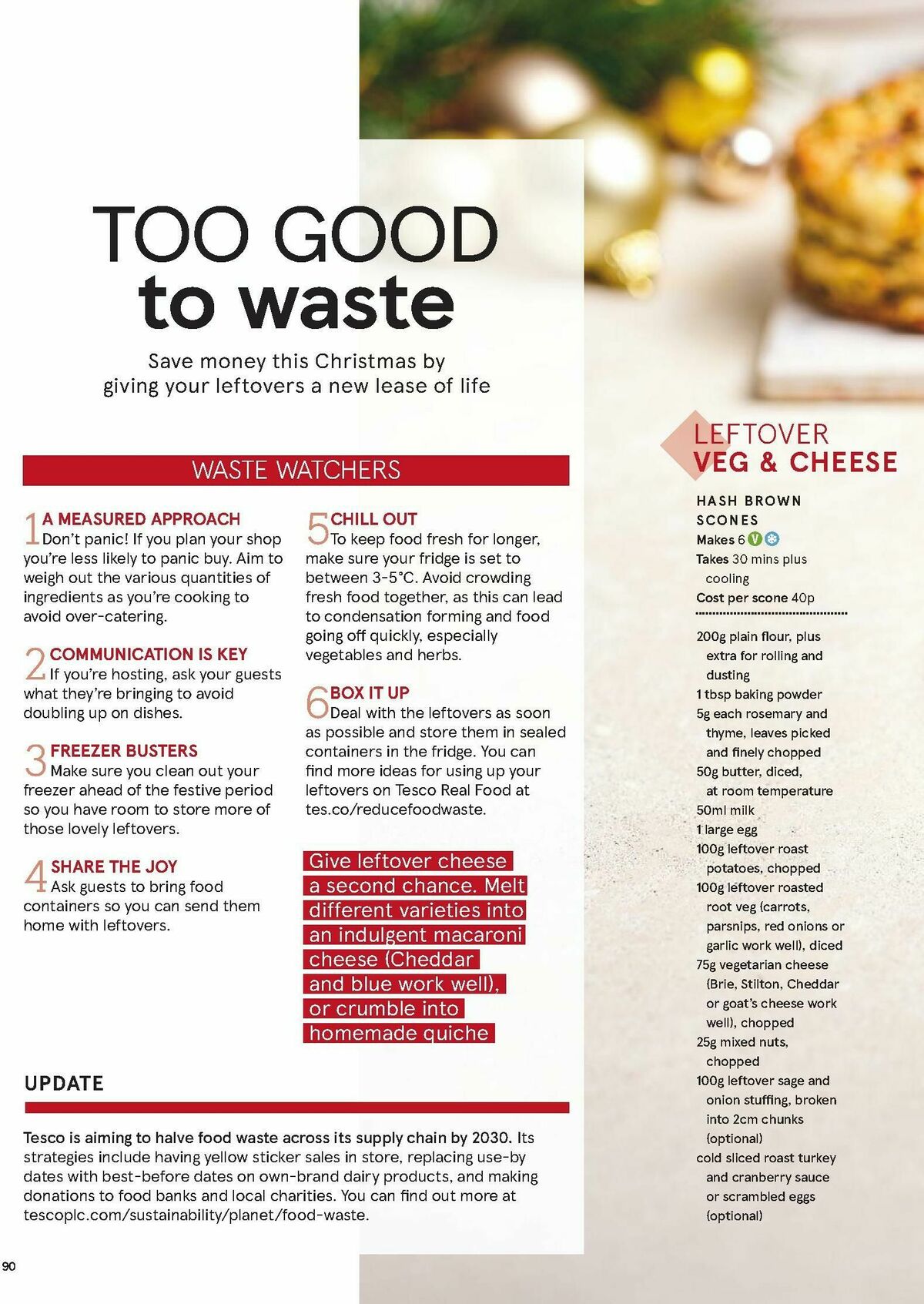 TESCO Magazine December Offers from 1 December