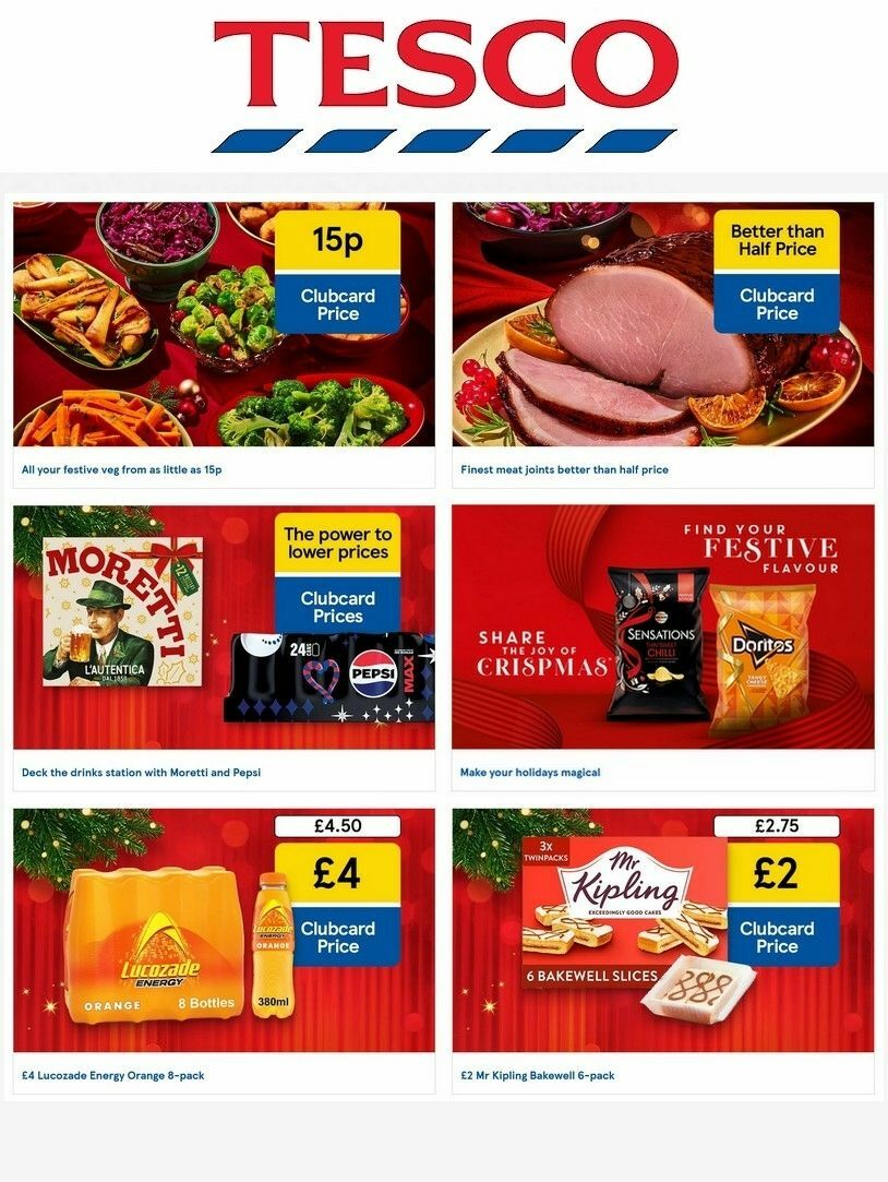 TESCO Offers from 17 December