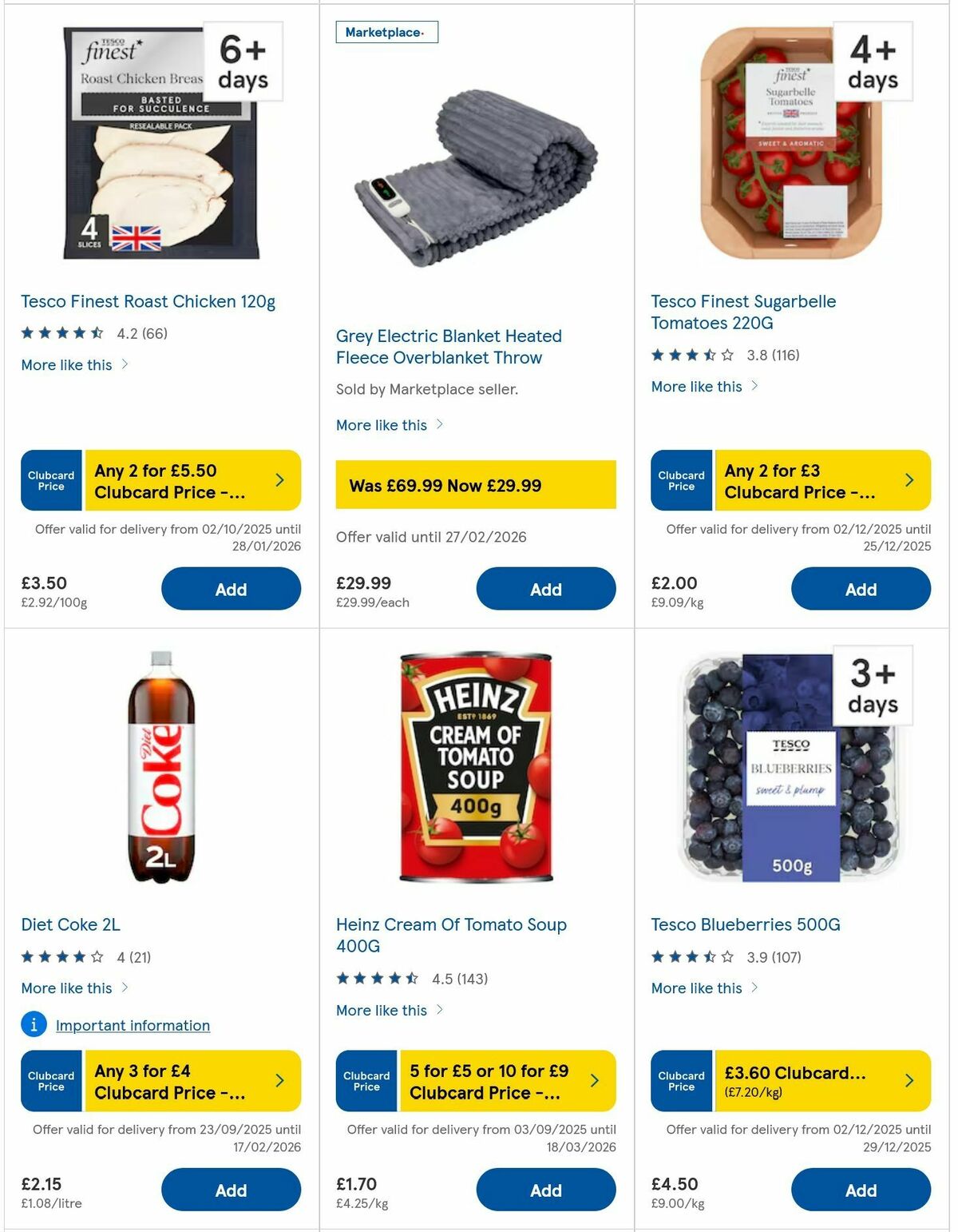 TESCO Offers from 17 December