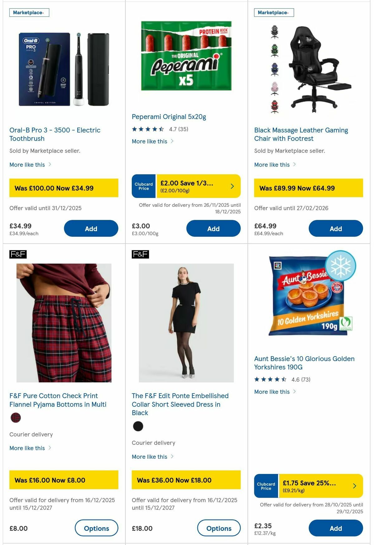 TESCO Offers from 17 December