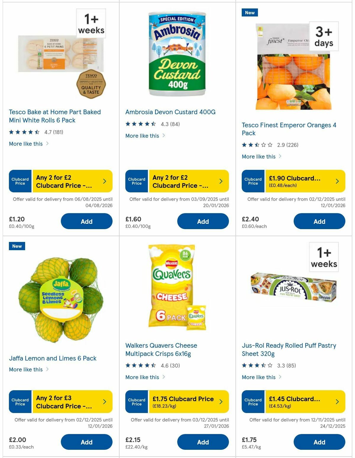 TESCO Offers from 17 December