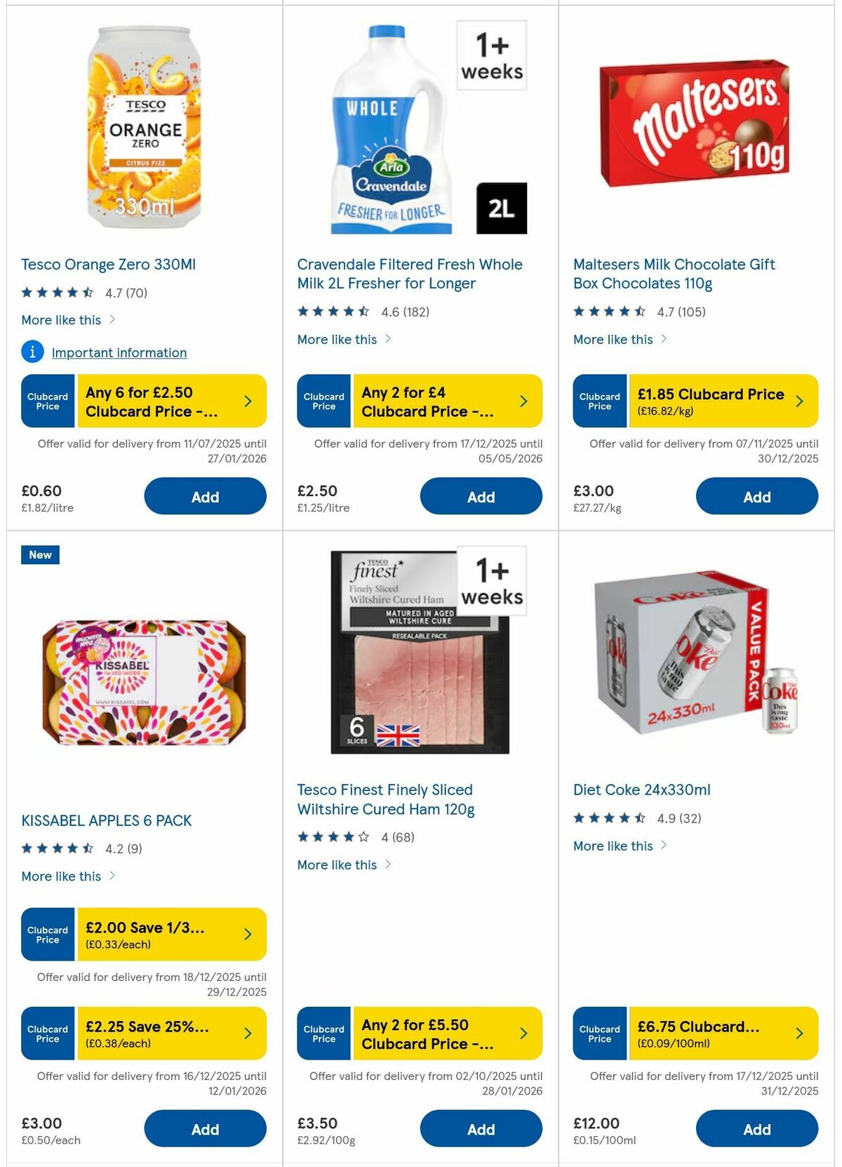 TESCO Offers from 17 December