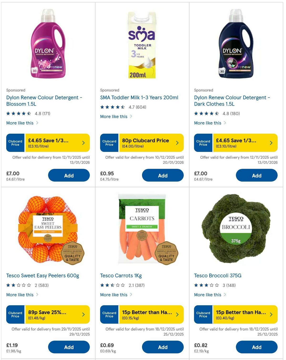 TESCO Offers from 17 December