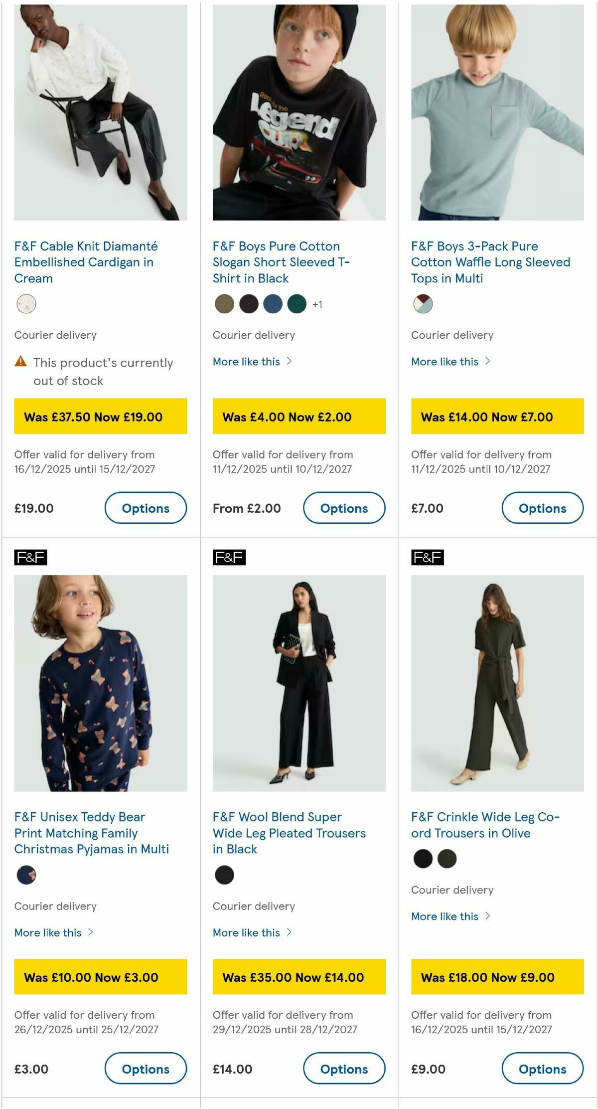 TESCO Offers from 31 December