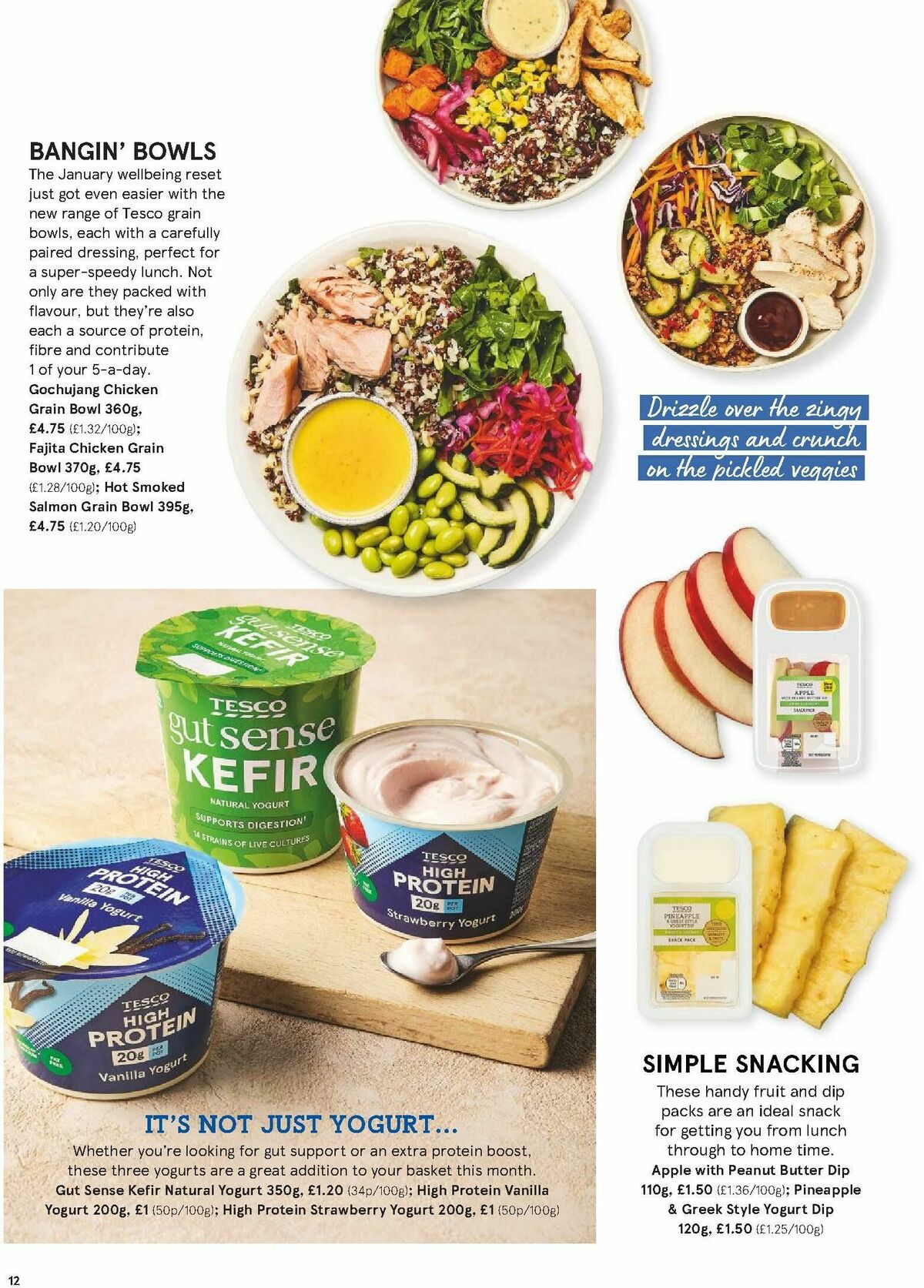 TESCO Magazine January Offers from 5 January